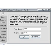 USB Virus Scan V2.4 Username And License Code's picture