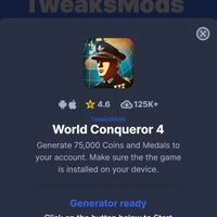 World Conqueror 4 Mod 75K Coins and Medals iOS and Android 2023's picture